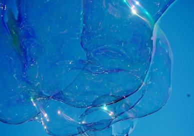 Blue bubbles