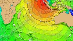Map of the 2004 Indian Ocean Tsunami
